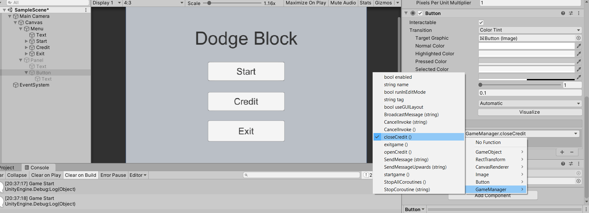Code Game 2D Dodge Block Bằng Unity (Phần 1) | CodeLearn
