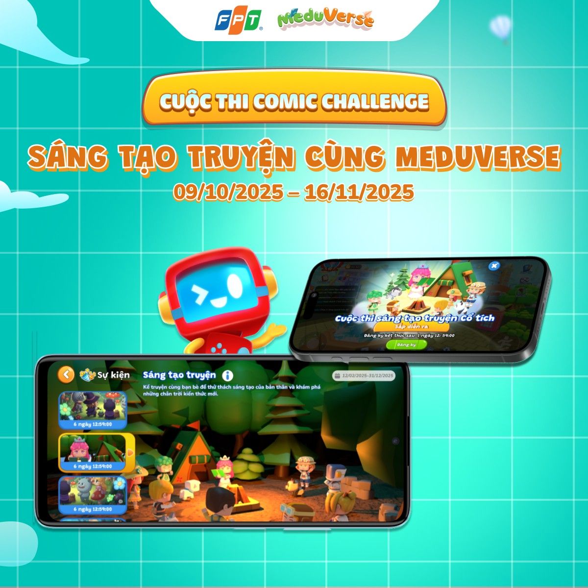 COMIC CHALLENGE - SÁNG TẠO TRUYỆN CÙNG MEDUVERSE