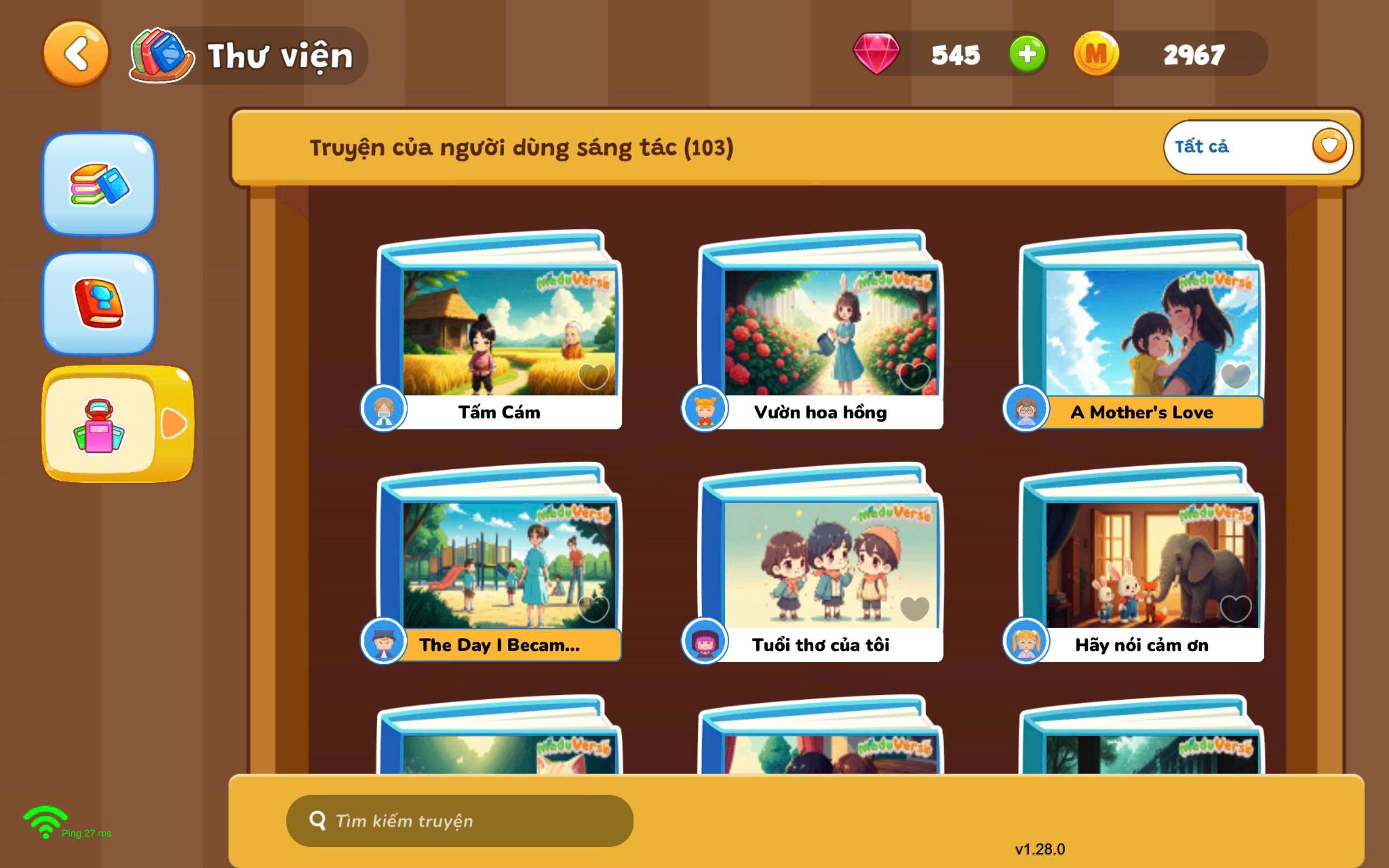 Truyện tự sáng tác